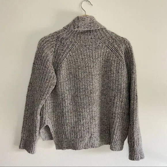 Madewell colorfleck ribbed turtleneck sweater - Picture 8 of 8